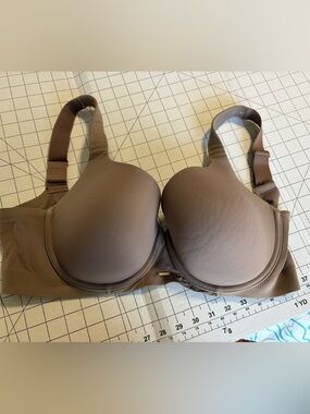 Cacique Smooth Molded T-Shirt Bra - Brown